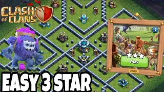 EASY TO 3 STAR 2019 Challenge |COC  🆕 Event Attack | Clash of clans 🆕 challenge attack | coc | #coc