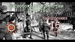 ☭ Освобождение Венгрии. 1944-1945. Кинохроника 16 часть.