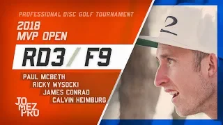 2018 MVP Open | Final Round, F9 | McBeth, Wysocki, Conrad, Heimburg