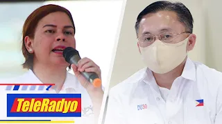 Sara Duterte vs Bong Go in 2022 polls? 'Not an ideal scenario,' says Cusi | TeleRadyo