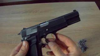 New WE Browning Hi-Power MK3 MKIII GBB first look (Airsoft)