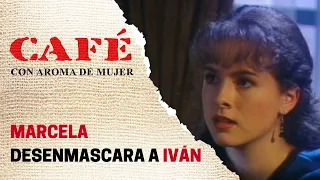 Marcela discute con Iván frente a la familia | Café, con aroma de mujer