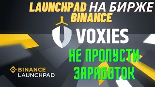 НОВЫЙ Launchpad на BINANCE (GAME-токен) VOXEL. Как участвовать и сколько можно заработать?