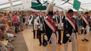 Afvaardiging Schuttersgilde EMM brengt bezoek aan Schuttersgilde Excelsior