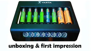 Unboxing and very first impressions of an affordable (and quite clever) VARTA 57681 charger