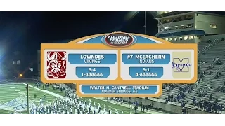 GHSA Playoff Round 1: McEachern vs. Lowndes - Nov. 13, 2015