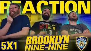 Brooklyn Nine-Nine 5x1 REACTION!! "The Big House: Part 1"