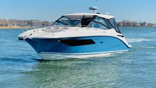 Available for Immediate Delivery!  2023 Sea Ray Sundancer 320 For Sale at MarineMax Norwalk, CT