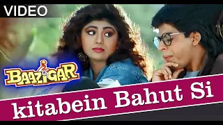 Kitabein Bahut Si | Baazigar | Asha Bhosle | Vinod Rathod | Shahrukh Khan | Kajol | Shilpa Shetty