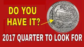 How valuable can a 2017 quarter be? Quarters worth money to look for!