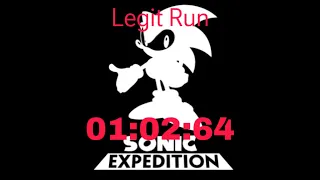 Sonic Expeditions [Legit Run]  01:02:64 [Mobile Version] Tutorial Act 1