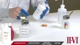 Optic Cleaning Instruction by II-VI
