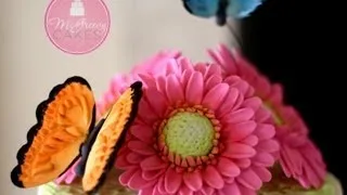 To Make a Gumpaste Gerber Daisy; A McGreevy Cakes Tutorial