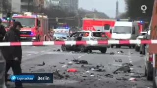 Autobombe explodiert in Berlin Charlottenburg ein Türke getötet