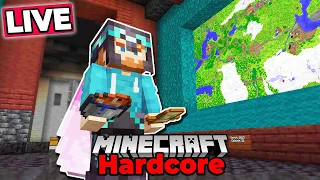 MAPROOM AQUARIUM in HARDCORE MINECRAFT 1.20 - Survival Let's Play