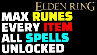 How to CHEAT at Elden Ring and get EVERYTHING!