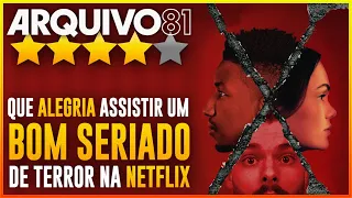 ARQUIVO 81 foi MUITO BOA | Crítica da Série Arquivo 81 Netflix