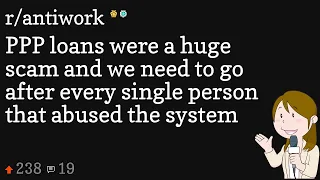 PPP loans were a huge scam and we need to go after every single person that abused the system