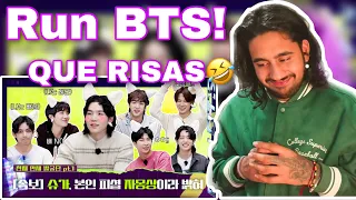 Reacción RUN BTS! Special episode Next Top Genius🤣