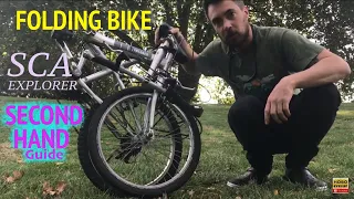 Secondhand Folding bike - SCA Explorer- Folding bike review