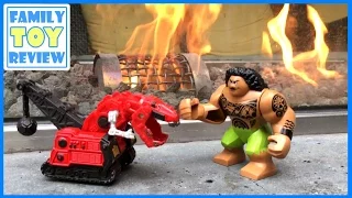 DinoTrux & Moana Maui Lego Go to California Academy of Sciences 다이노트럭 모아나 마우이 Kids at the Museum