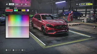 NFS Heat 2016 Mercedes AMG A45 Customization