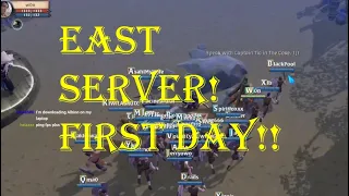 ALBION ONLIN EAST SERVER START! DAY 1 HYPE!