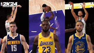 Scoring with Every Team’s Best Player in NBA2K24 ARCADE EDITION | ABE Gaming