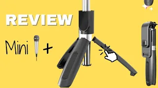 TyCom Selfie Stick/Tripod + Mini Portable Vocal/Instrument Microphone For Mobile/ laptop REVIEW 🔥