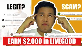 LIVEGOOD Legit or SCAM? Kikita ng $2,000 ng Walang Invite? | Company Review