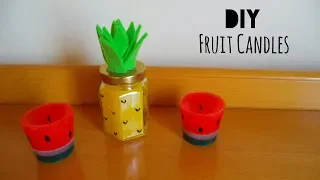 DIY: Pineapple & Watermelon Candles | My Crafting World