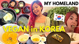 VEGAN IN KOREA 🇰🇷 Visiting My Home Country For the First Time in 11 Years! Vlog #1
