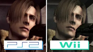 Resident Evil 4 (2005) PS2 vs Wii (Full Graphics Comparison)