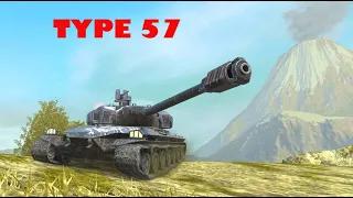 TYPE 57 Японский ТЯЖЕЛЫЙ ПРЕМИУМ   ТАНК 8 УРОВНЯ с хорошей альфой. ТТХ ОБЗОР.ПЛЮСЫ И МИНУСЫ.