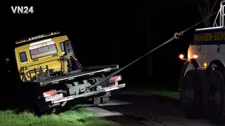 VN24 - Tow truck helps tow truck out of ditch