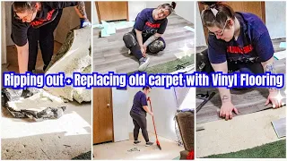 NEW HOME REFRESH // RIPPING UP CARPET // DIY HOME PROJECTS UPDATES ON A BUDGET // KIMI COPE