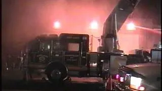 Spring Valley,ny Fire Department *17 Quint Wetdown*  10/6/07  pt 1 of 2