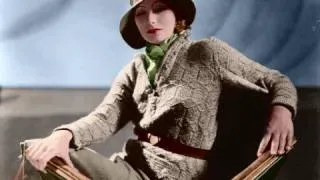 Tribute to Greta Garbo in Color 02