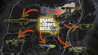 GTA 5 - All Secret and Rare Weapon Locations (Sniper Rifle, Carbine Rifle, Assault Rifle)