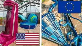 Indoor Water Parks in America vs. Europe - Major Differences