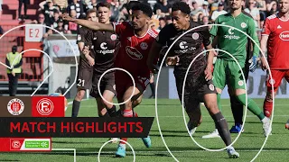 F95-Highlights | FC St. Pauli vs. Fortuna Düsseldorf 2:0 | Ende einer Saison und Serie