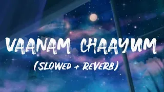 Vaanam Chaayum | K.S.Harishankar | Vidyasagar | Prithviraj | Miya | Slowed Reverb | Lyrics video