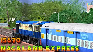 15670 Nagaland Express | Dimapur - Guwahati | NFR | Railworks 3 | TS 2022 | NTG GAMING