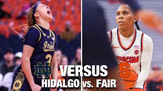 Notre Dame's Hannah Hidalgo vs. Syracuse's Dyaisha Fair | 2023-24 ACC Women's Basketball