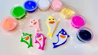 Pinkfong Baby Shark Play-Doh Set Molding Family easy way Kit Craft - بيبي شارك