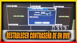 Como restablecer contraseña de dvr, dvr bloqueado por contraseña, circuit,hikvision [fácil y rápido]