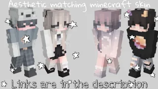 Aesthetic Minecraft Matching Skins|Dellydear