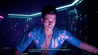 Cyberpunk 2077 - Visiting Lizzie's Bar in the mission 'The Information' (PC/1440p/60fps)