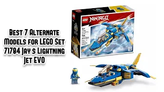 Best 7 Alternate Models for LEGO Set 71784 Jay's Lightning Jet EVO