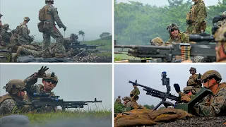 Watch U.S. Marines dominate with M240B machine guns